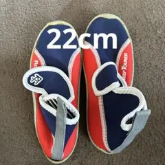 REEF TOURER マリンシューズ 赤/青 ストラップ付き