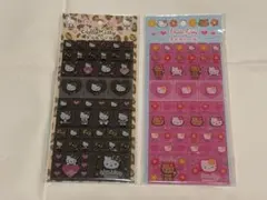 【正規品】サンリオ タイルシール　ヒョウ柄キティ　日焼けキティ まとめ売り