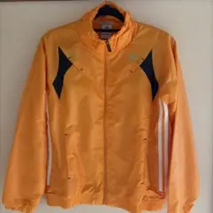 adidas CLIMAPROOF ナイロンジャケット オレンジ