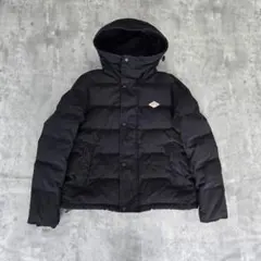DANTON フード付きダウンジャケット 38号 ブラック