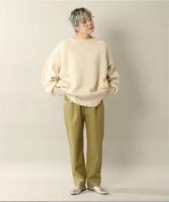 フェイクレザーパンツ