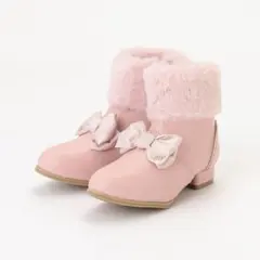 メゾピアノ リボンファーブーツ 19