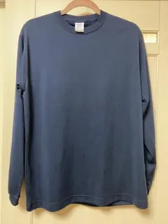 United Athle 5089-01 ネイビー Lサイズ 長袖Tシャツのサムネイル