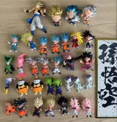 ドラゴンボール　フィギュア33体、色紙、カードファイル　1番くじ　まとめ売りのサムネイル