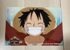 ONE PIECE 麦わらストア限定フォトカード　ルフィ