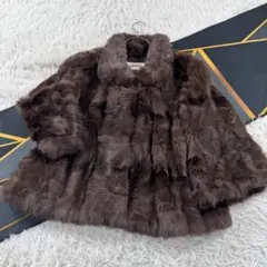 SOBOL　ロシアンセーブル　ポンチョ　ケープ 楽天市場】【5%offクーポン】ファーム ロシアン セーブル ケープ