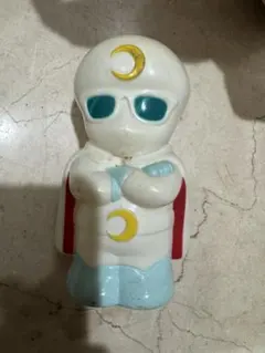 月光仮面　プラ製　貯金箱　当時物
