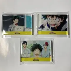 僕のヒーローアカデミア　アクリルブロック　3点セット