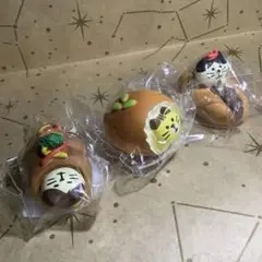 コンコンブル【にゃんぱん,焼きそばパン,棒付きロール】3個セット 匿名発送！