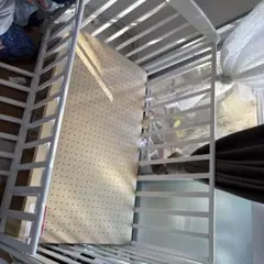 ◯◯様　専用商品 ホワイト木製ベビーベッド