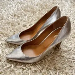 A*k様 PIPPICHIC ゴールドポインテッドトゥパンプス Pippichic（ピッピシック）の「【PIPPICHIC】ポインテッドトゥ