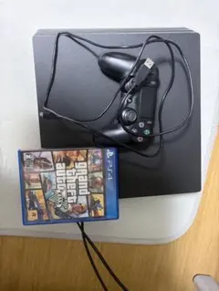 プレステ4プロ1TB箱付きグラセフ付き 電源付くかわかりません(ジャンク 