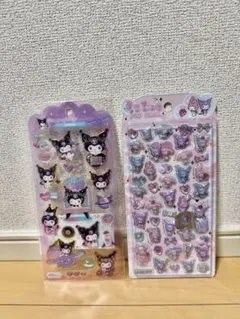 マイメロクロミうるちゅるポップシール　 クロミドロップジュエリーシール　セット