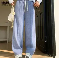 新品 ダークエンジェル ワイドパンツ ピンタック ポケット付き