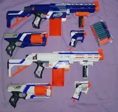 NERF ナーフ トイガン まとめ売り 7点セット ジャンク - メルカリ