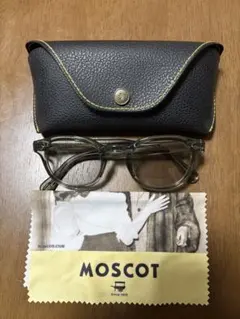【極美品】MOSCOT LEMTOSH 46 クリアグリーン メガネ サングラス