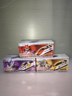 仮面ライダー電王　集めるあそべるデンライナー全種セット　330