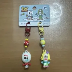 トイストーリー フォーキー&カレン キーホルダー　公式