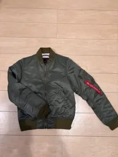 ALPHA INDUSTRIES MA-1 フライトジャケット オリーブ - メルカリ
