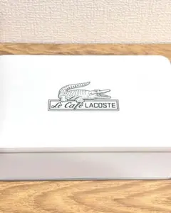 ラコステ　クッキー缶　缶のみ