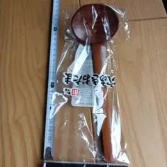 天然木 穴あきおたま 木製 調理器具のサムネイル
