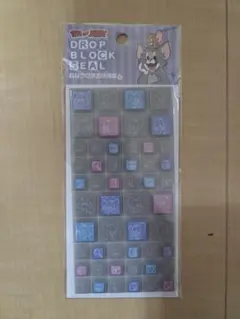 新品未使用　トムとジェリー ドロップブロックシール　タイルシール