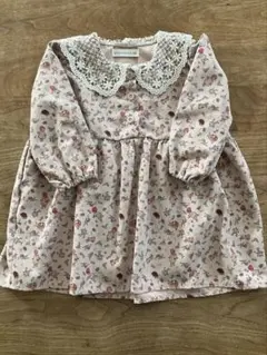 māmāraku 花柄ワンピース 90