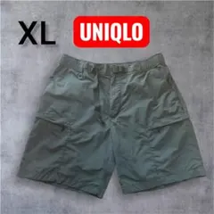 UNIQLO ショートパンツ XL カーキ　カーゴショーツのサムネイル
