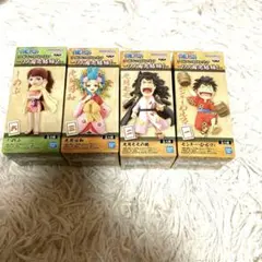 ワンピース ワールドコレクタブルフィギュア 4種セット