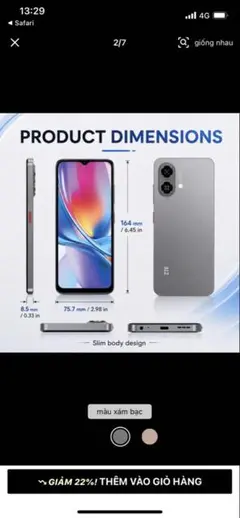 ZTE Blade A35e 本体 2台セット