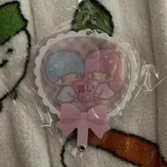 カスタムアクリルチャーム うちわ サンリオ リトルツインスターズ 推し活