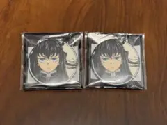 鬼滅の刃　柱展　ランダムマット缶バッジ　時透無一郎　2点