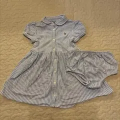 Ralph Lauren ストライプ ワンピース 18M 85cm