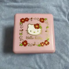 ハローキティ　ミニ重箱　ピンク　椿柄　お弁当箱のサムネイル