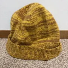 Paul Smith ニット帽 イエロー・ブラウン