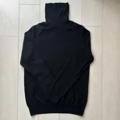 【無印良品】レディース タートルネックセーター 黒 L