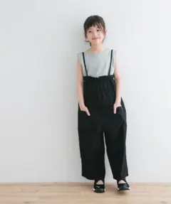 URBAN RESEARCH DOORS フリルバギーキャミサロペット