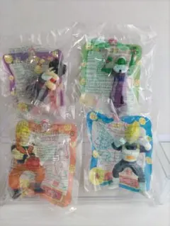 ドラゴンボール　マクドナルドハッピーセット　未開封2006年フィギュア4体セット