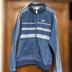 adidas デニムトラックジャケット