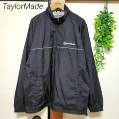 TaylorMade テイラーメイド ゴルフ ウィンドブレーカー ジャケット 黒