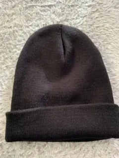未使用　ニット帽　サイズフリー　サイズ横20、縦26センチ