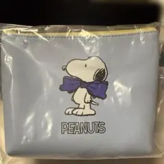 DHC スヌーピー　ポーチ＆ミラーセット(リボン)