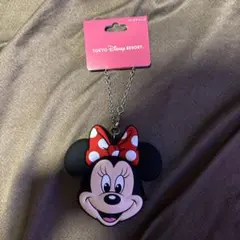 本日セール　早い者勝ち　 ミニーマウス シリコンキーホルダー　ディズニーリゾート