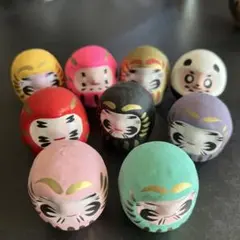 カプセルトイ　白河だるま　9個セット