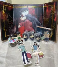名探偵コナン 工藤新一&毛利蘭 グッズ9点セット