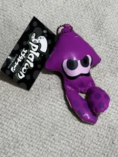 スプラトゥーン 紫色 ストラップ
