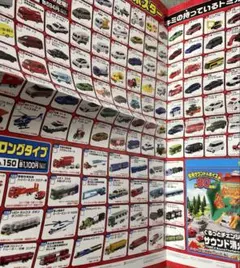 トミカ ラインナップポスター＆タウンマップミニカー ポスターキャンペーン 非売品のサムネイル