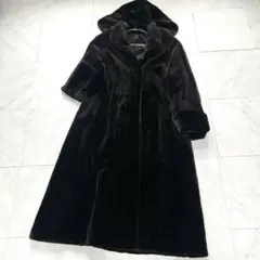 ミンクフォックスコート ShearedMink DyedFox Fur Coat - メルカリ