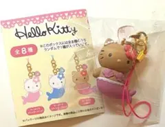 ハローキティ トレーディング マスコットストラップ3マーメイド日焼け