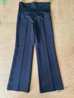 マタニティ　パンツ　スーツ用黒